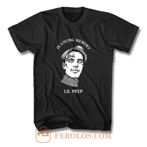 Lil Peep In Loving Memory T Shirt