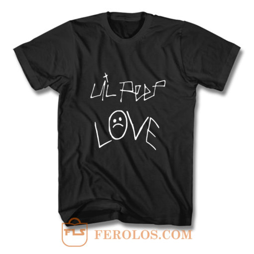 Lil Peep Love Logo T Shirt