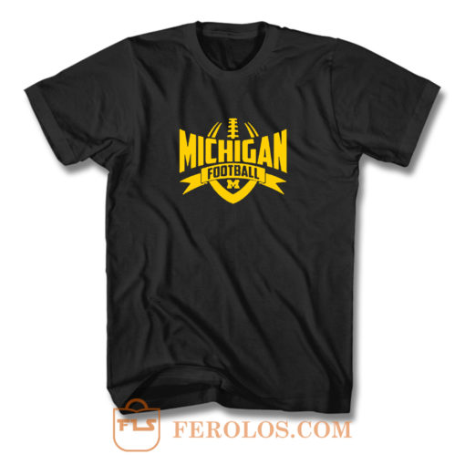 Michigan Wolverines Football Rush T Shirt
