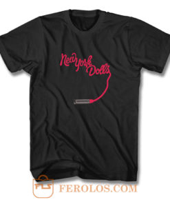 New York Dolls Lipstick T Shirt