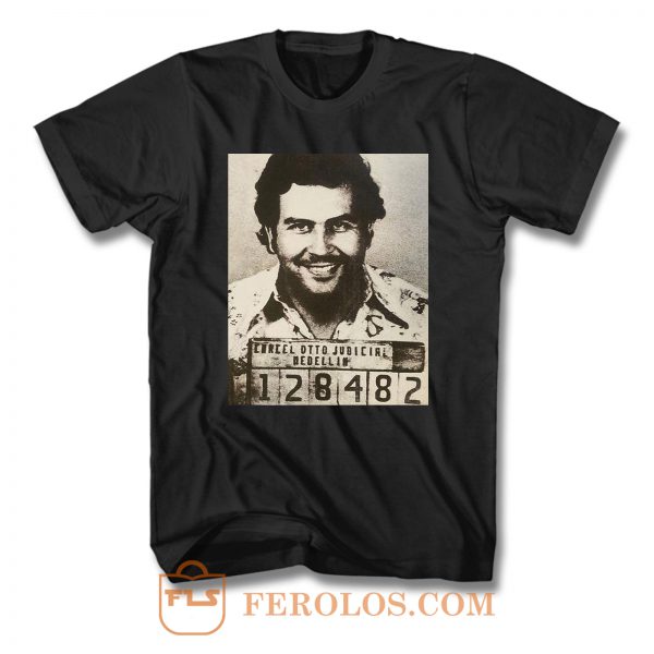 Pablo Escobar Mugshot T Shirt