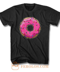 Pink Donut Care T Shirt
