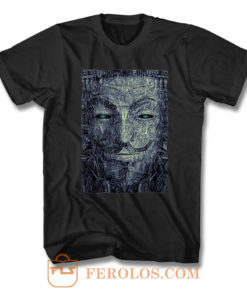Psychedelic Trippy Anonymous T Shirt
