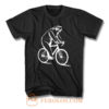 Sloth On Bicycle T Shirt