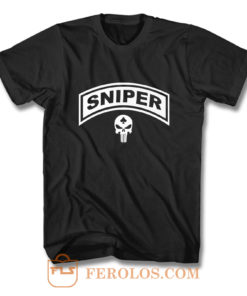 Sniper Punisher Logo T Shirt