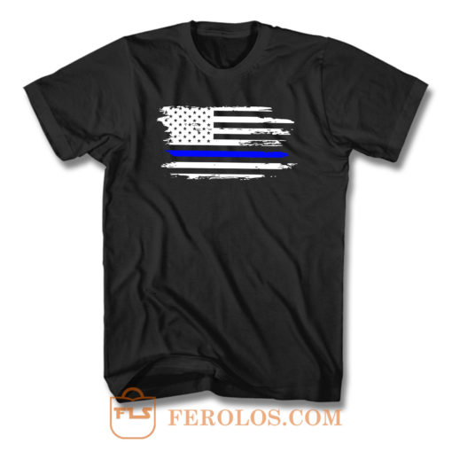 Thin Blue Line T Shirt