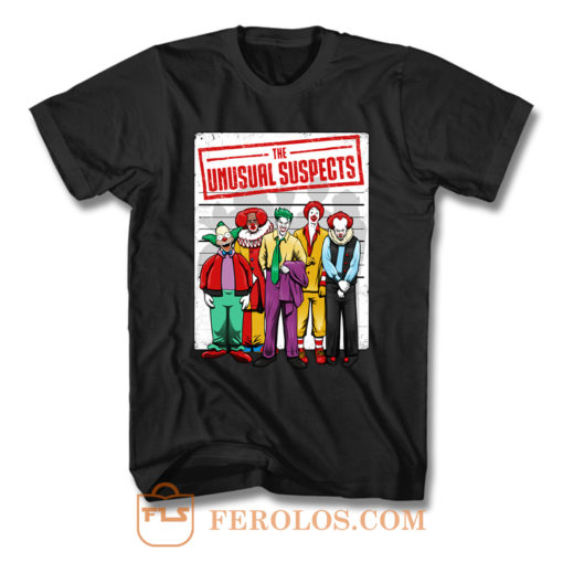 Unusual Suspects T Shirt