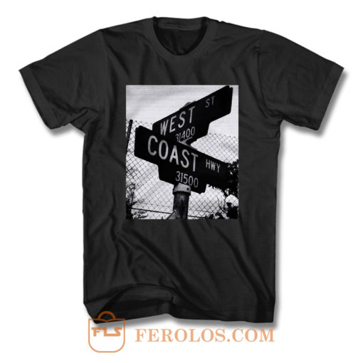 West Coast Cali California T Shirt