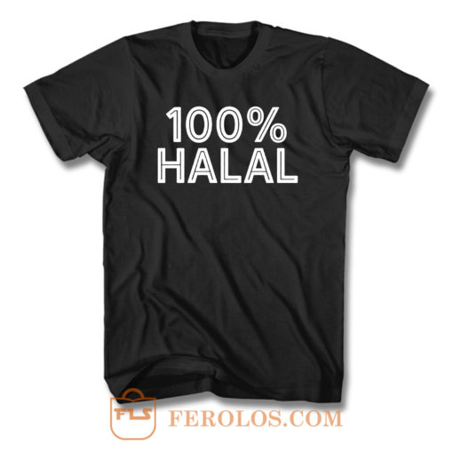 100 Halal T Shirt