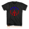 American Flag Peace Sign T Shirt