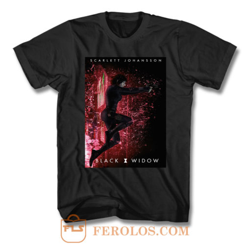 Black Widow Scarlett Johansson T Shirt