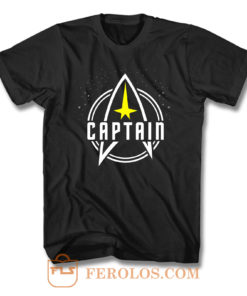 Captain Star Trek T Shirt