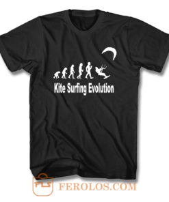 Evolution To Kitesurfing T Shirt