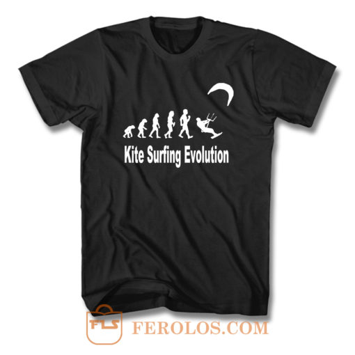 Evolution To Kitesurfing T Shirt