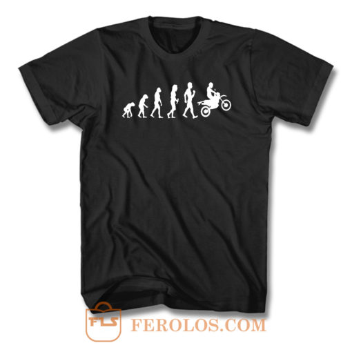 Evolution To Motocross T Shirt