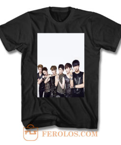 Exo Korean Boy Band T Shirt
