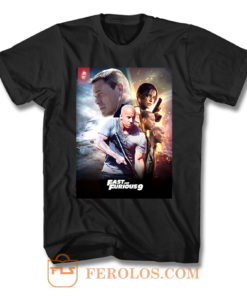 Fast And Furious 9 Characters T Shirt