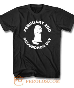 February 2nd Groundhog Day Cute T Shirt