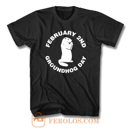 February 2nd Groundhog Day Cute T Shirt