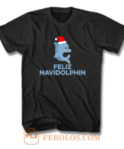 Feliz Navidolphin T Shirt