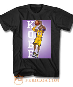 Illustration Kobe Bryant Comic T Shirt