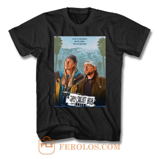 Jay And Silent Bob Reboot Hollyweed T Shirt