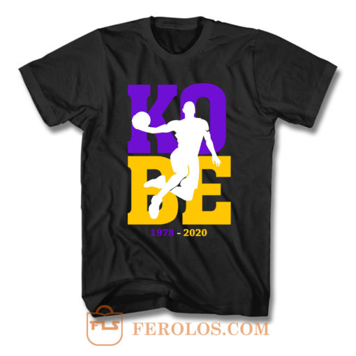 Kobe Bryant 1978 2020 T Shirt