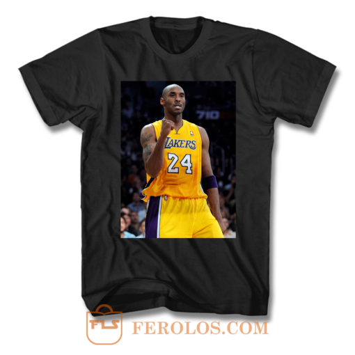 Kobe Bryant 24 Los Angeles Lakers T Shirt