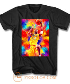Kobe Bryant Basketball Art T Shirt