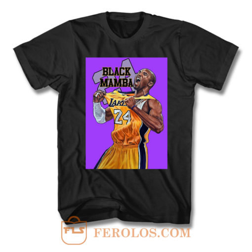 Kobe Bryant Mamba 24 T Shirt