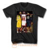 Kobe Bryant Michael Jordan Lebron James Nba Basketball T Shirt