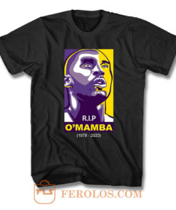 Kobe Bryant Rip Legend Basketball T Shirt