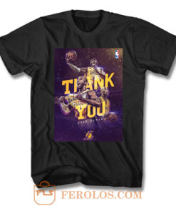 Kobe Bryant Thank You T Shirt