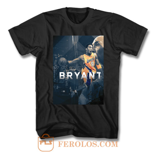 Kobe La Lakers Black Mamba T Shirt