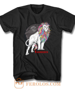 Leonicorn Colorful Unicorn Lion T Shirt