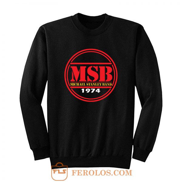 MSB Michael Stanley Band 1974 Sweatshirt