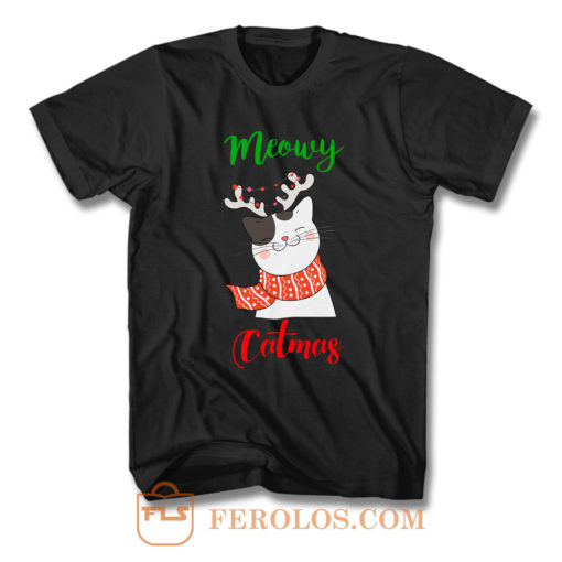 Meowy Catmas T Shirt