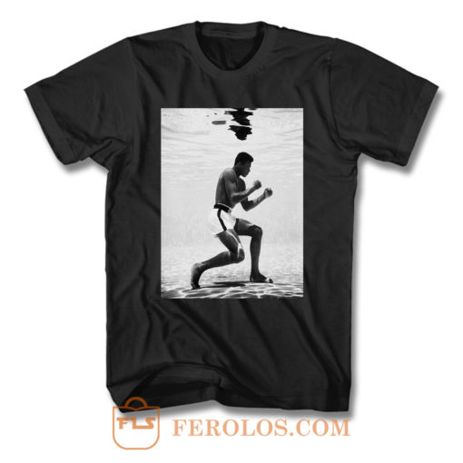 Muhammad Ali Training Underwater T Shirt