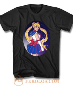 Naruto Sailor Moon Mashup T Shirt