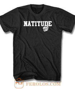 Natitude Washington Nationals Sports Team T Shirt