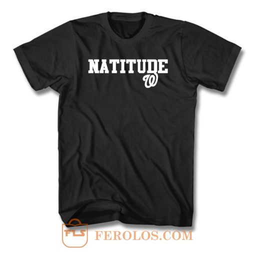 Natitude Washington Nationals Sports Team T Shirt