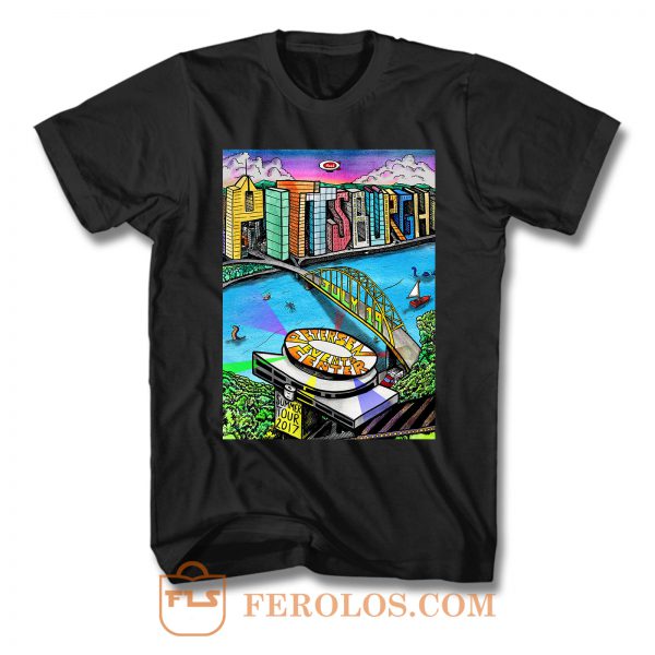 Phish Pittsburgh Summer Tour T Shirt