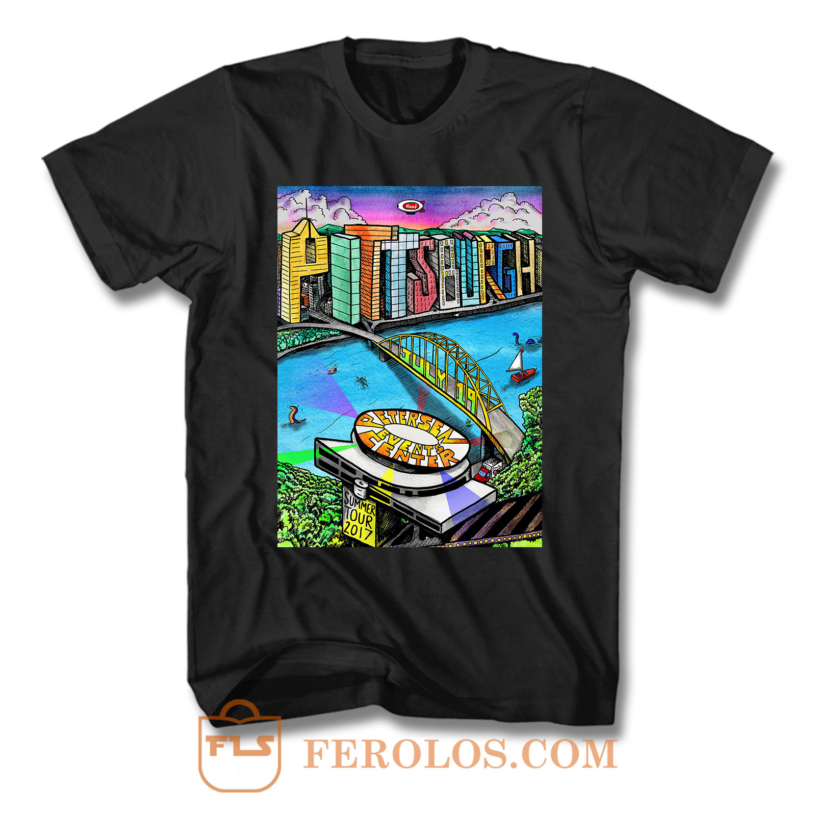 phish 2015 summer tour shirt