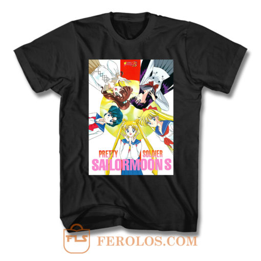 Pretty Soldier Sailor Moon S Anime T Shirt