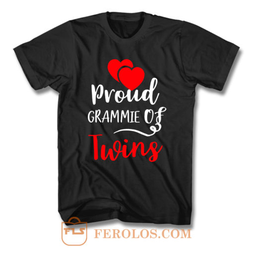 Proud Grammie Of Twins T Shirt