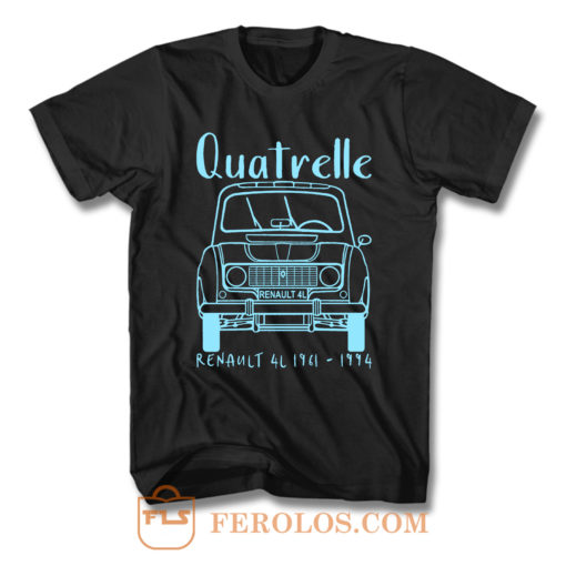 Renault 4 Quatrelle T Shirt