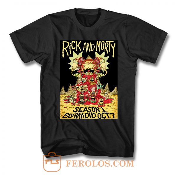 Rick And Morty Cartoon T Shirt
