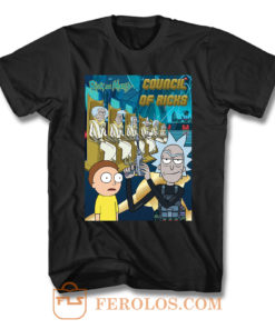 Rick And Morty Council Of Ricks T Shirt