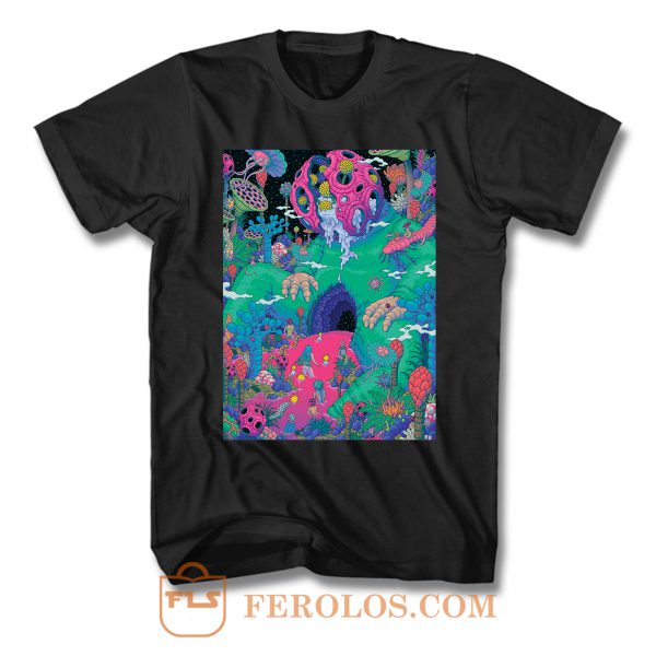 Rick And Morty Psychedelic T Shirt