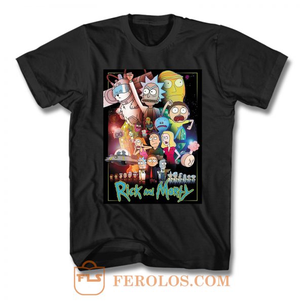 Rick And Morty Wars T Shirt